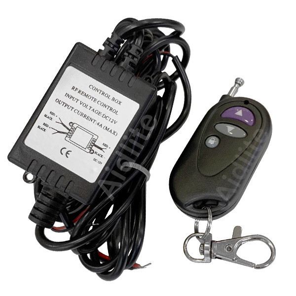 Strobe Light Controller with Wireless Key Fob Remote - Dual 24W Outputs - 16 Strobe Patterns - LMC-700A